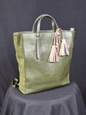 Fossil Tote Bag, Green